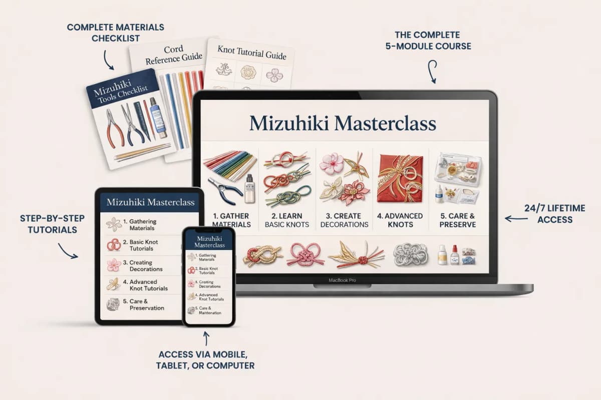 Everything included in the course